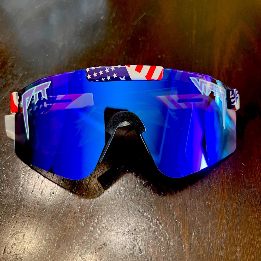 Pit Viper - American flag print - brand new in box!